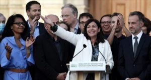 Los Verdes triunfan en las principales ciudades francesas y Anne Hidalgo revalida la alcaldía de París Los Verdes Anne Hidalgo