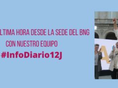 Sigue la última hora de las elecciones del 12J desde la sede del BNG última hora bng en directo