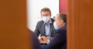 Galicia mantiene el horario de toque de queda y las medidas galicia toque de queda Alberto Núñez Feijóo. Fuente: xunta.gal.