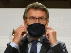 A Rúa, Chantada, Sarria y Ribeira: en el punto de mira por el coronavirus Feijóo con mascarilla. Fuente: ultimahora.es municipios galicia covid a rúa coronavirus