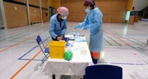 Toda la población carteyana sometida al cribado masivo da negativo Cribado en Nueva Carteya. Foto: AGS Sur de Córdoba