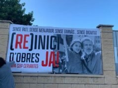 La comunidad educativa del CEIP Cervantes de Alboraya, desamparada y «entre escombros» CEIP Cervantes de Alboraya