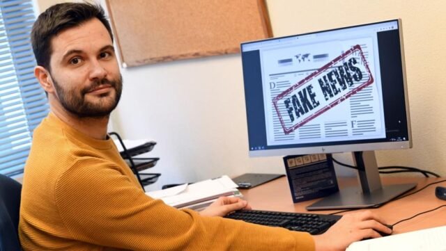 debatrue La USC trabaja en el diseño de una app contra las fake news Paulo Carlos López. Investigador de la USC que forma parte del proyecto. Fuente: usc.gal