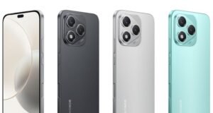 ¿Cómo mejoran las funciones de IA la funcionalidad del smartphone? Smartphone moderno con funciones de inteligencia artificial activas, mostrando optimización de batería y cámara inteligente